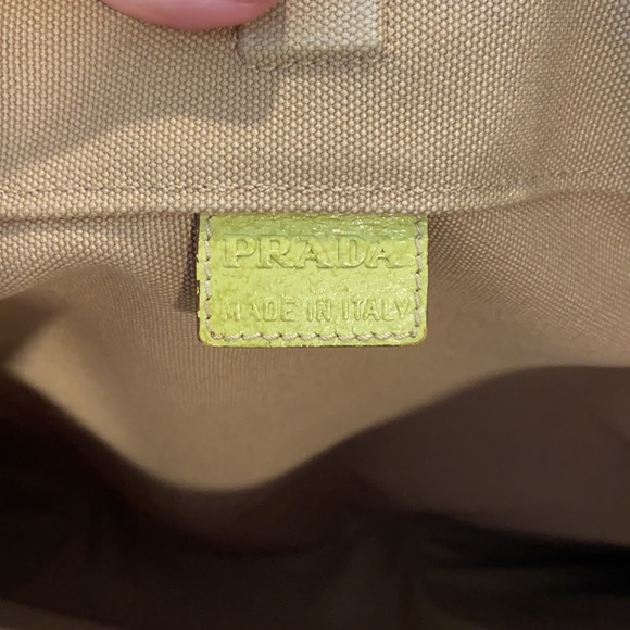 AUTHENTIC Prada canvas bag - Picture 4 of 7